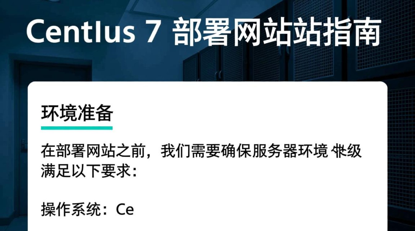 Centos 7部署网站时,有哪些常见问题及解决方法?-图1 Centos 7部署网站时,有哪些常见问题及解决方法?-图1