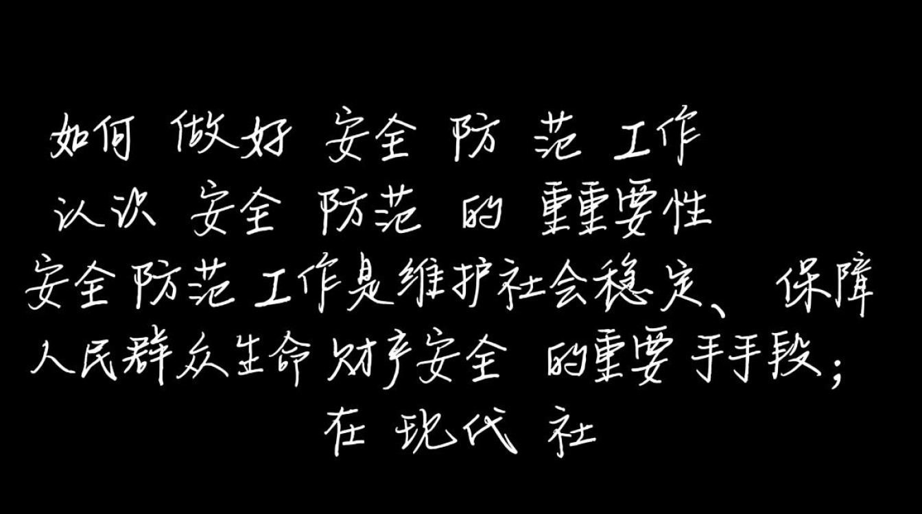 如何做好安全防范工作?全方位策略与关键细节揭秘!-图1 如何做好安全防范工作?全方位策略与关键细节揭秘!-图1