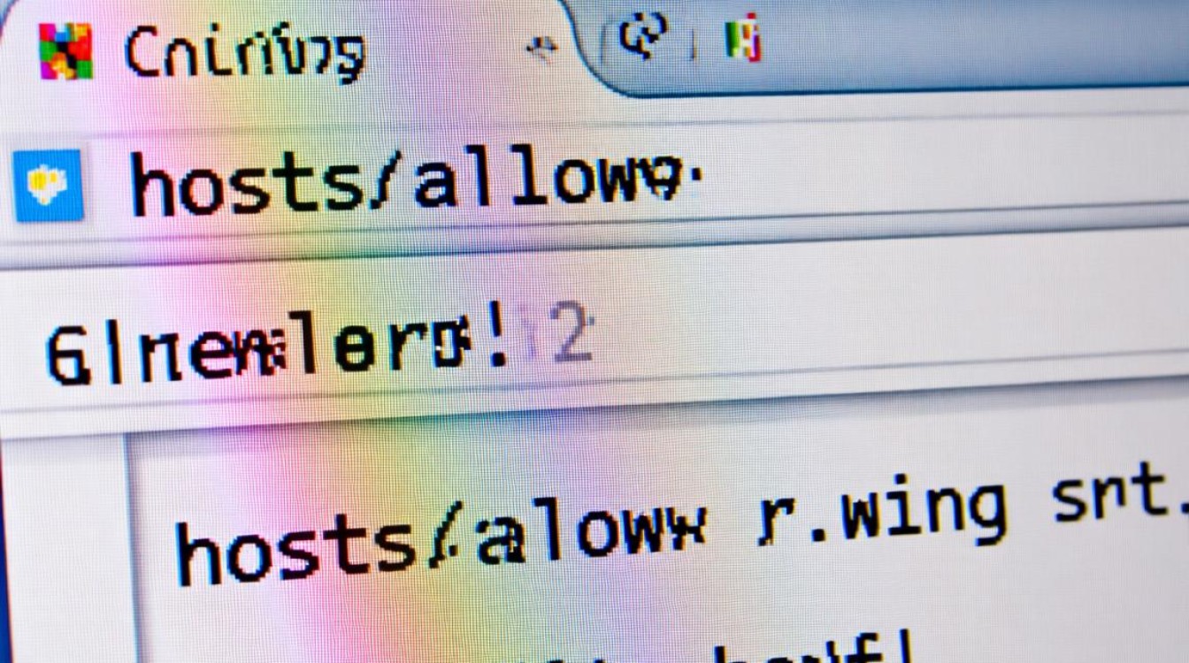 CentOS hosts.allow配置文件有何作用与使用方法？-图1