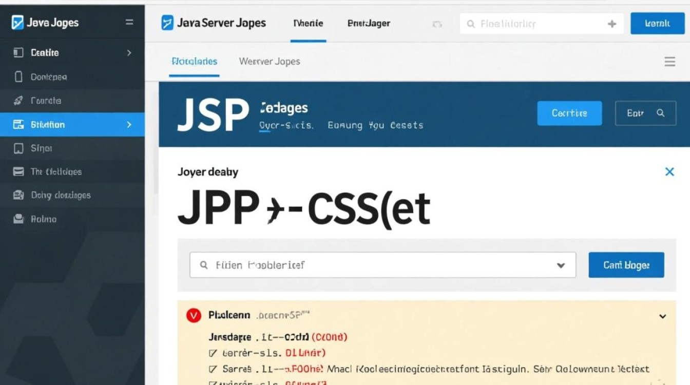 JSP页面引入CSS样式时频繁报错,原因及解决方法有哪些?-图1 JSP页面引入CSS样式时频繁报错,原因及解决方法有哪些?-图1