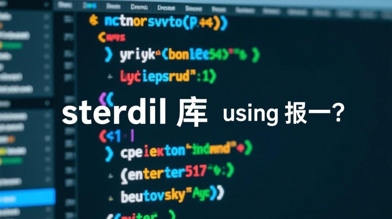 stdlib模块使用using关键字时频繁报错，原因及解决方案详解？-图1