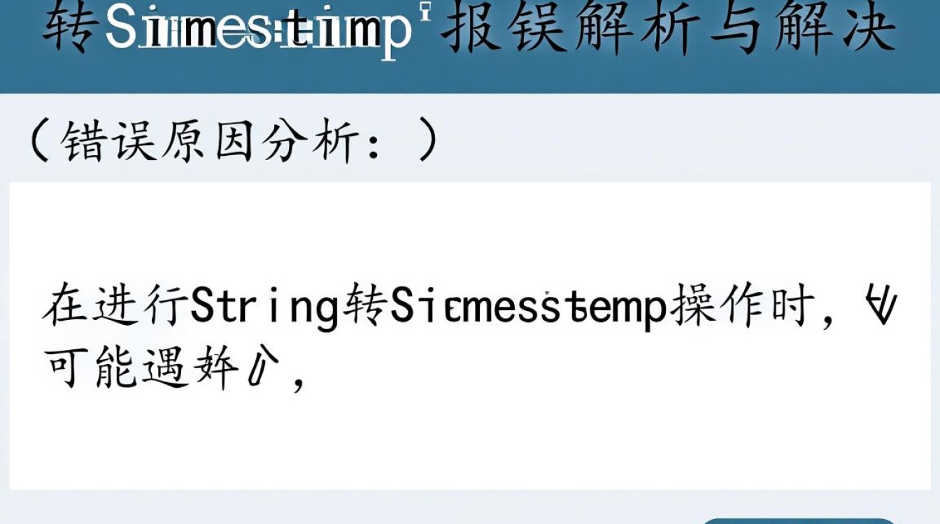 为什么在将string转换为timestamp时频繁出现错误？深度解析及解决策略！-图1