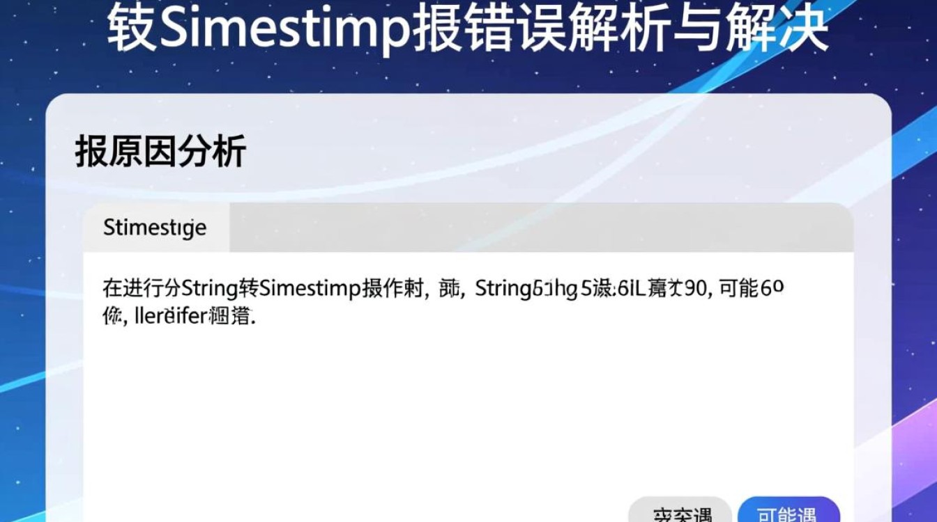 为什么在将string转换为timestamp时频繁出现错误？深度解析及解决策略！-图2
