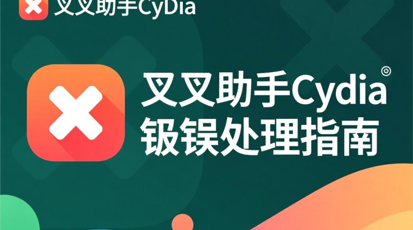 叉叉助手cydia报错,原因分析及解决方法全解析,新手必看!-图1 叉叉助手cydia报错,原因分析及解决方法全解析,新手必看!-图1
