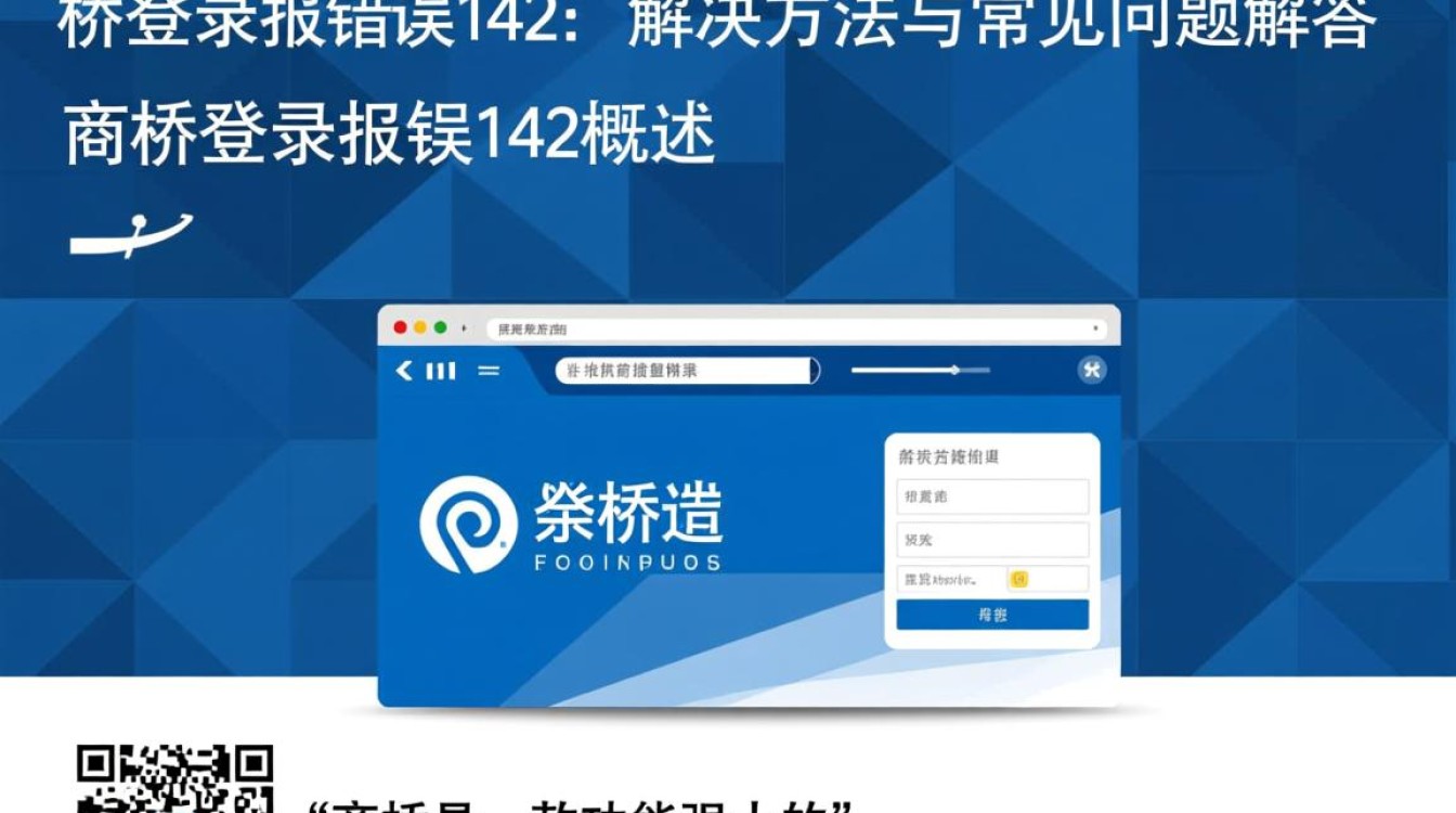 商桥登录报错142，究竟是什么原因导致系统无法正常登录？解决方法有哪些？-图1