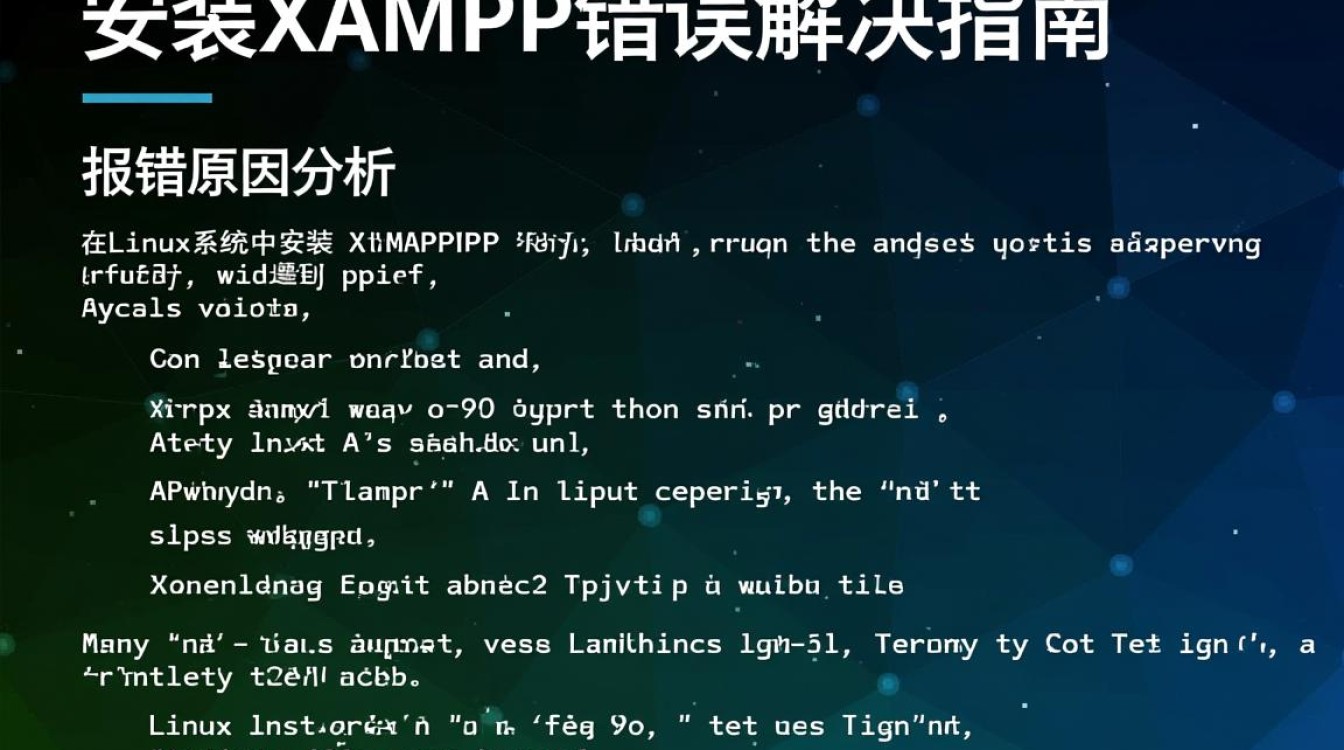 Linux安装XAMPP为何频繁报错?排查及解决方法详解-图2 Linux安装XAMPP为何频繁报错?排查及解决方法详解-图2