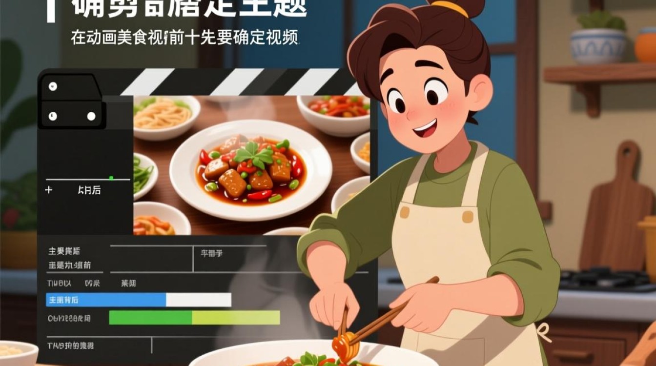 动画美食视频剪辑技巧有哪些？如何制作出令人垂涎的美食短视频？-图2