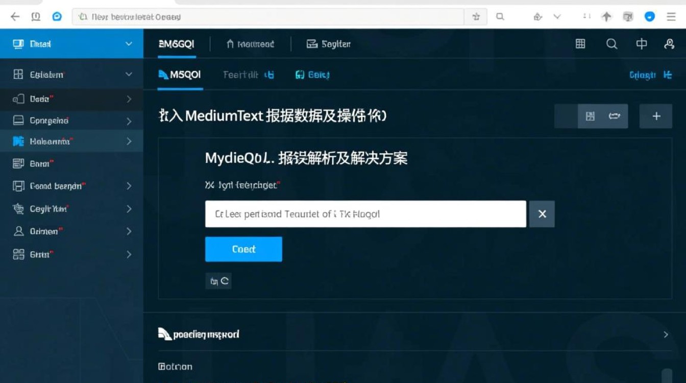 为什么MySQL导入MediumText数据时总是报错？原因分析及解决方案？-图3