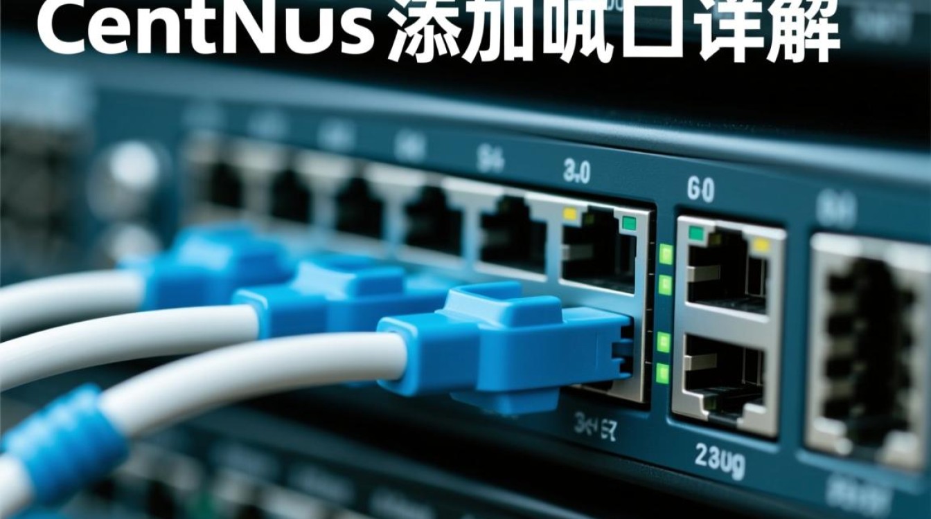 CentOS添加端口时，应该遵循哪些具体步骤和注意事项？-图1