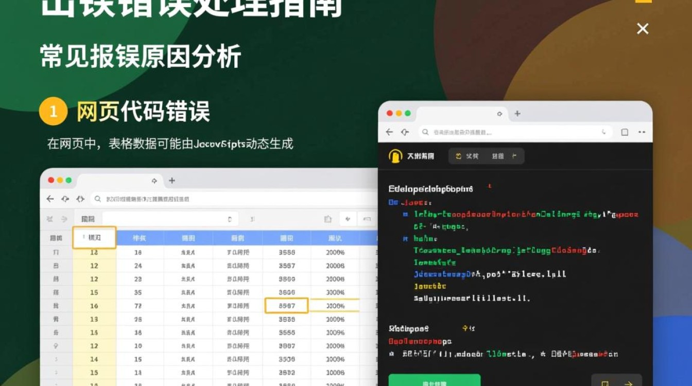 网页导出表格时频繁报错，是何原因导致，有何解决办法？-图2