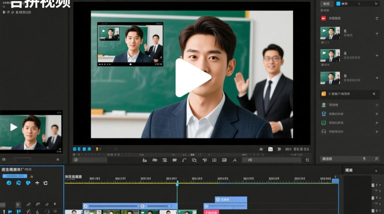 如何高效合拼多个视频片段进行剪辑制作？-图2