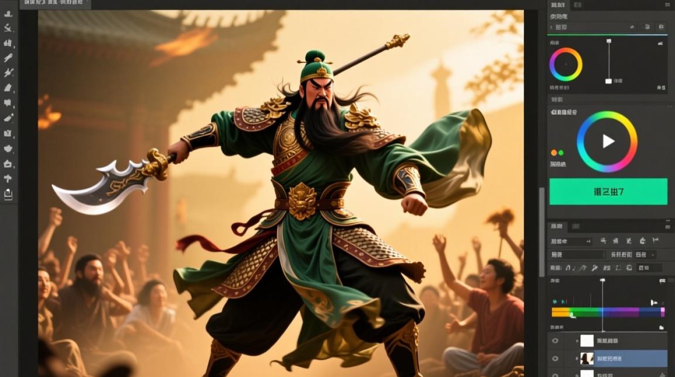 如何巧妙剪辑关羽跳舞视频，使其更具观赏性和魅力？-图3