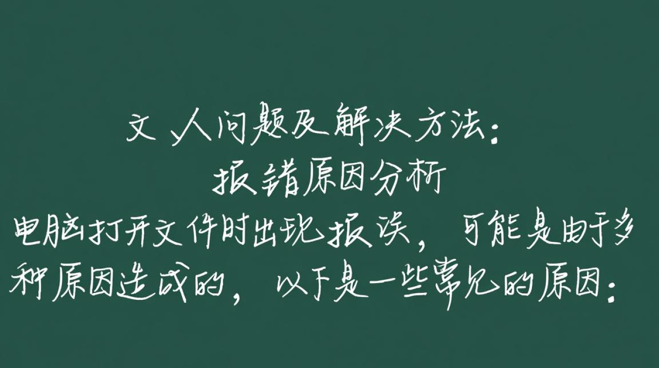 电脑打开文件时频繁报错，究竟是什么原因导致，如何有效解决？-图1