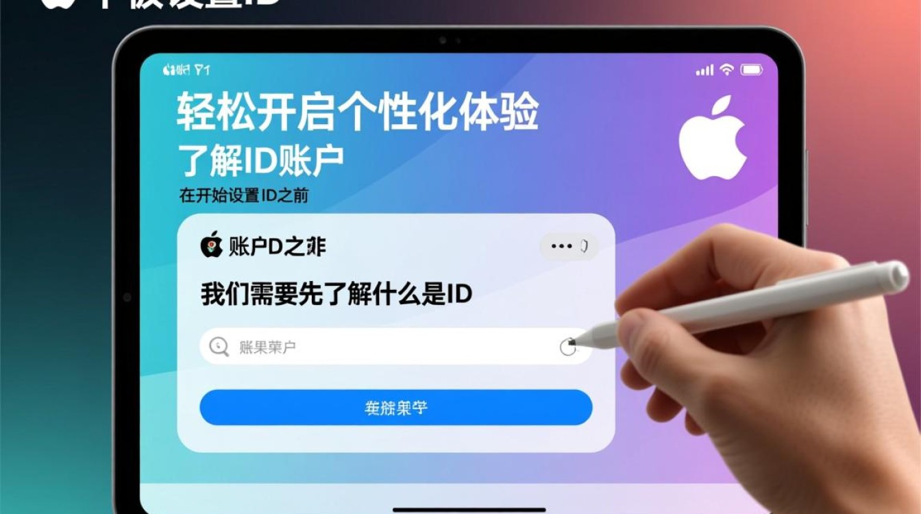 苹果平板设置ID时遇到困难?揭秘ID设置全攻略!-图1 苹果平板设置ID时遇到困难?揭秘ID设置全攻略!-图1