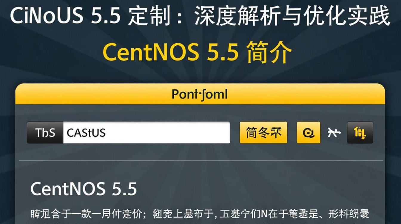 CentOS 5.5定制,如何实现个性化配置与优化?-图1 CentOS 5.5定制,如何实现个性化配置与优化?-图1