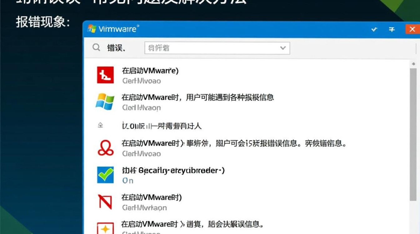 VMware启动后频繁报错，究竟是什么原因导致？如何解决？-图2