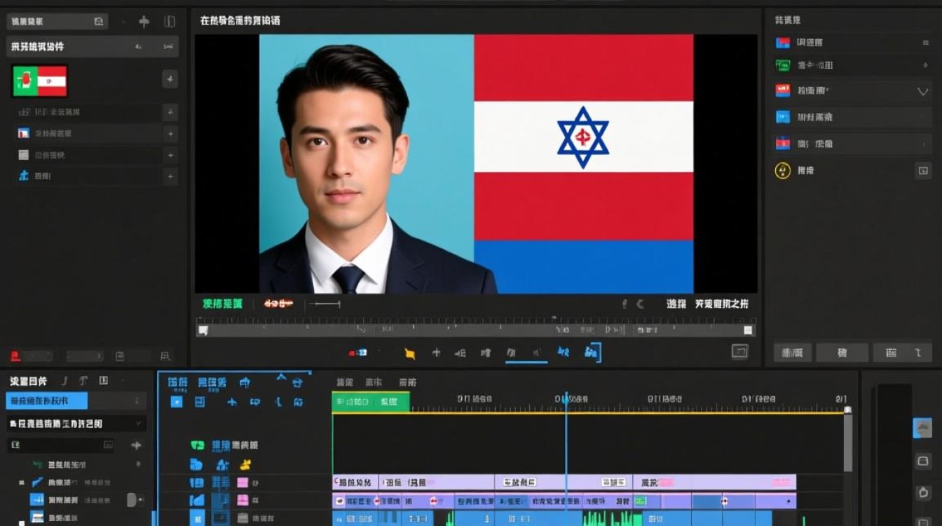 如何正确设置剪辑视频中的双语同步与切换技巧？-图1