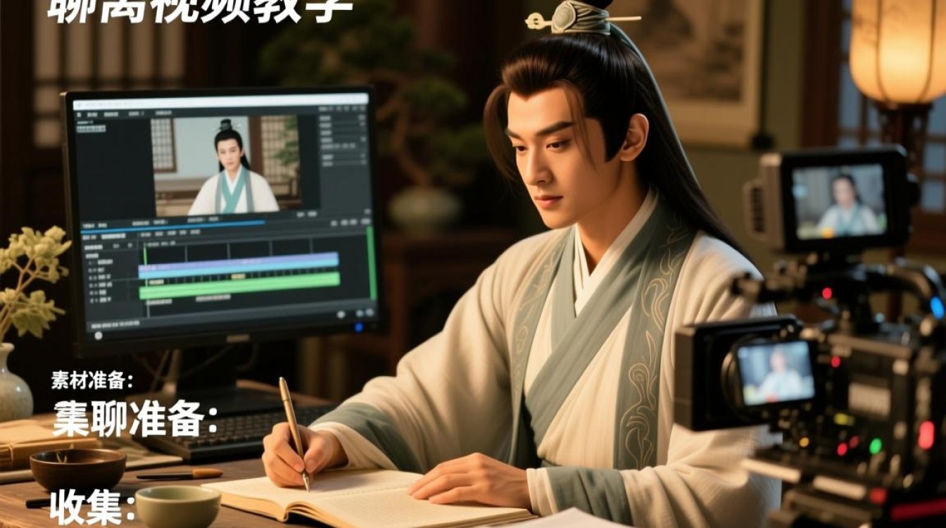 聊斋视频剪辑教学，新手如何高效制作？-图1