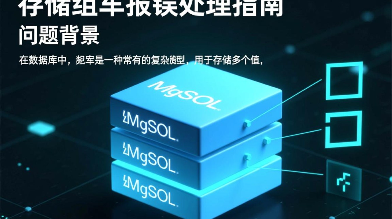 MySQL存储数组数据时频繁报错，究竟是什么原因导致？如何有效解决？-图1