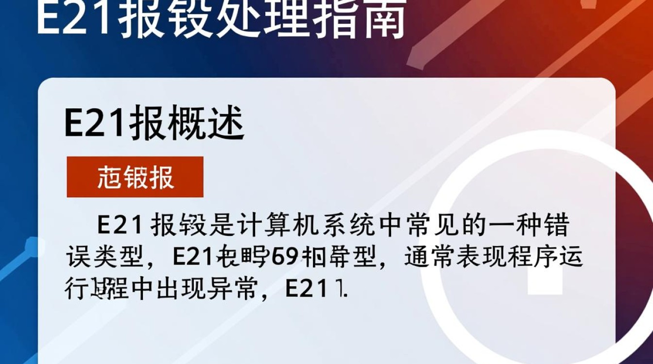 e21报错为何频繁出现？解决方法与预防措施全解析？-图3