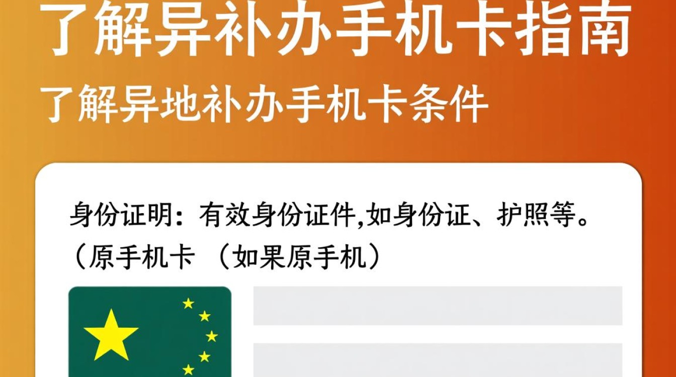 异地补办手机卡流程是什么?有哪些注意事项和常见问题?-图2 异地补办手机卡流程是什么?有哪些注意事项和常见问题?-图2