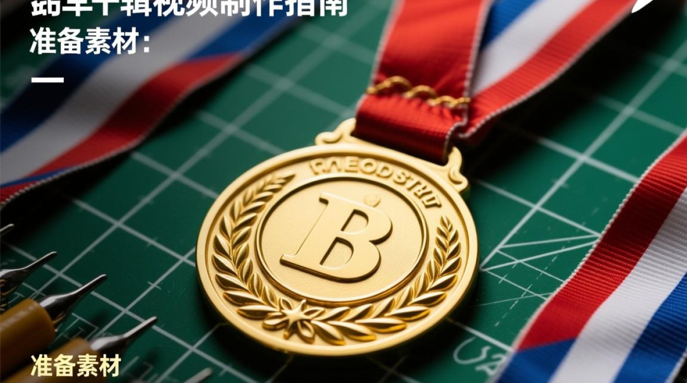 如何从奖牌照片剪辑制作成精彩视频教程？-图1