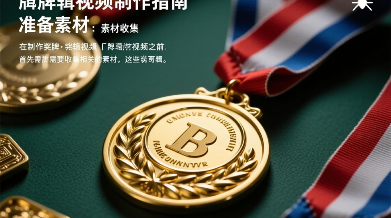如何从奖牌照片剪辑制作成精彩视频教程？-图3