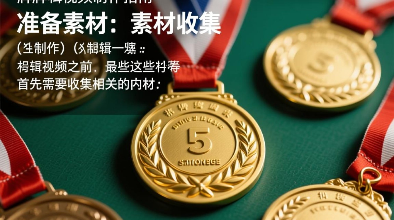 如何从奖牌照片剪辑制作成精彩视频教程？-图2
