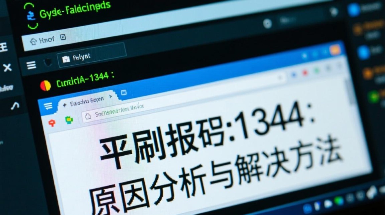 平刷报错1344这是怎么回事？解决方法大揭秘！-图1