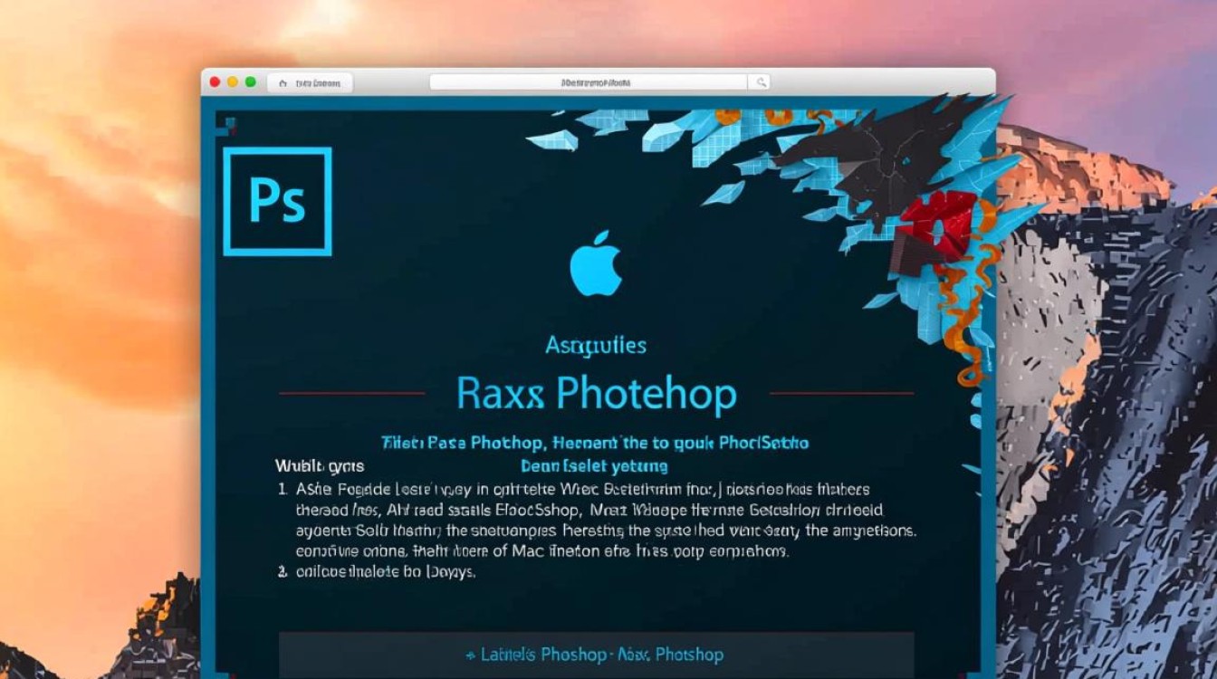 如何在Mac系统上顺利安装Adobe Photoshop（PS）并确保其正常运行？-图1