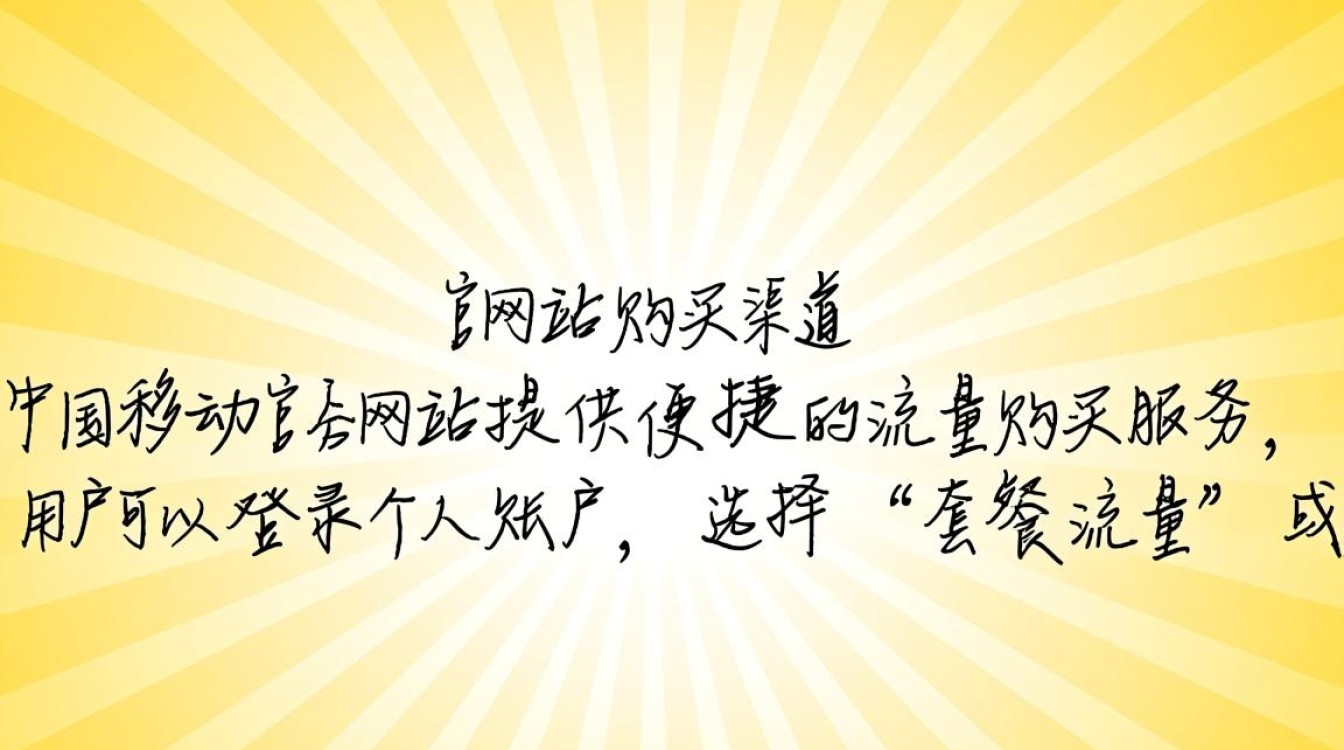 中国移动流量购买攻略,有哪些便捷方式可选?-图3 中国移动流量购买攻略,有哪些便捷方式可选?-图3