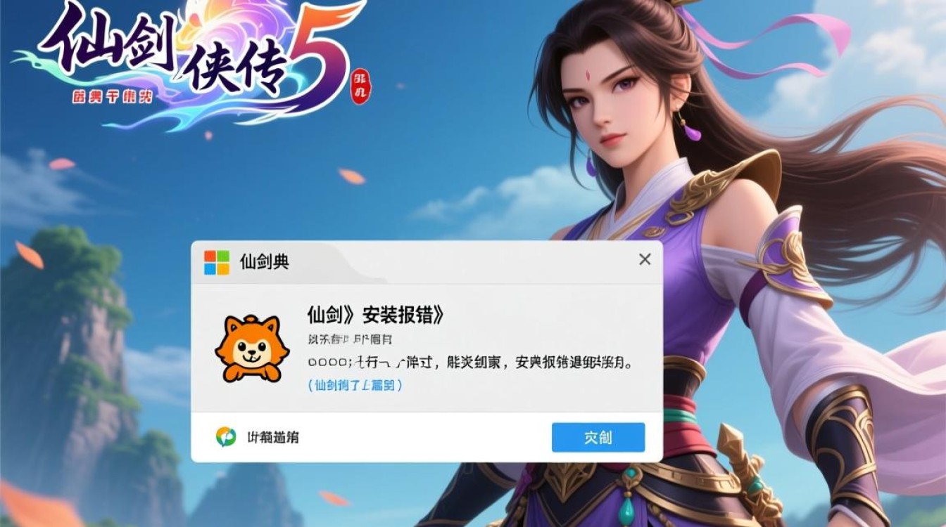 仙剑5安装报错为何频发？解决方法大揭秘！-图1