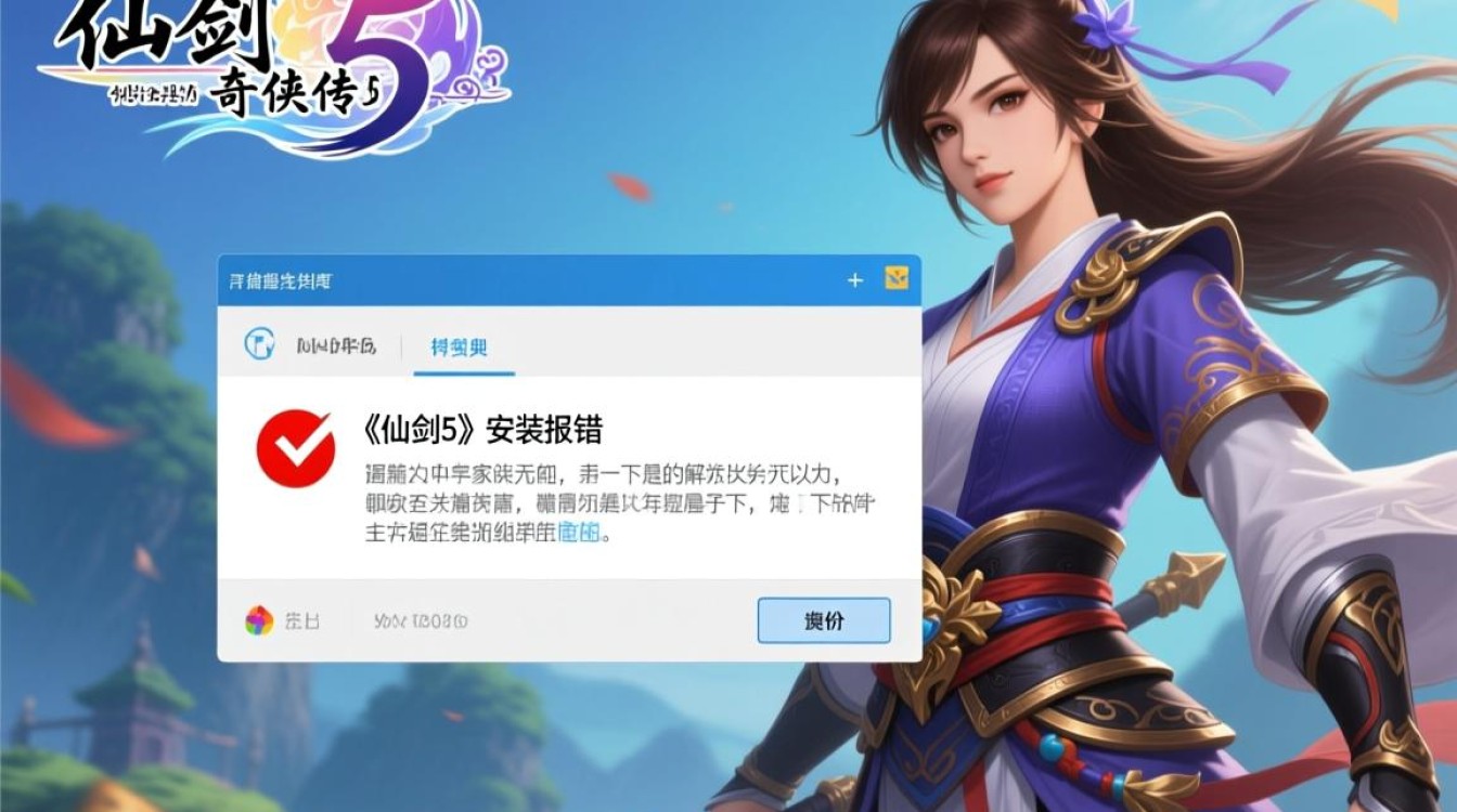 仙剑5安装报错为何频发？解决方法大揭秘！-图2
