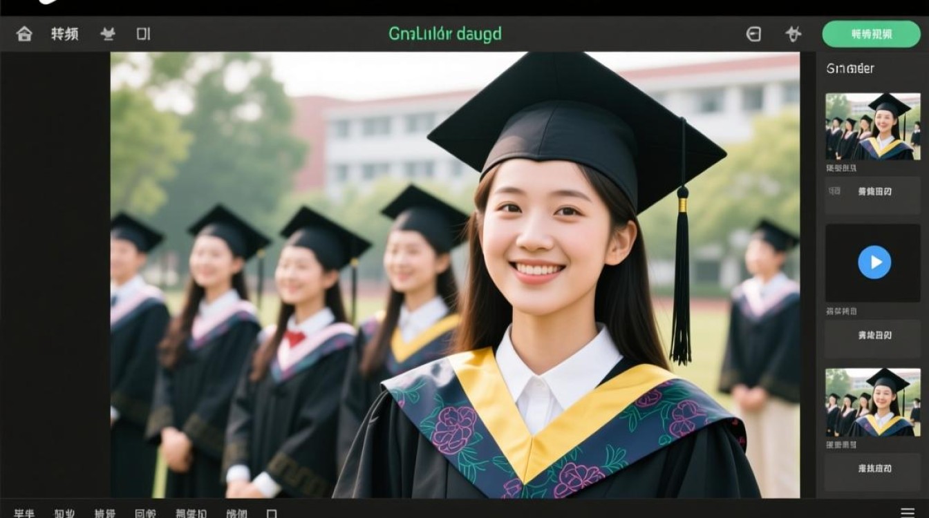毕业典礼转场视频剪辑技巧，如何制作精彩衔接？-图1