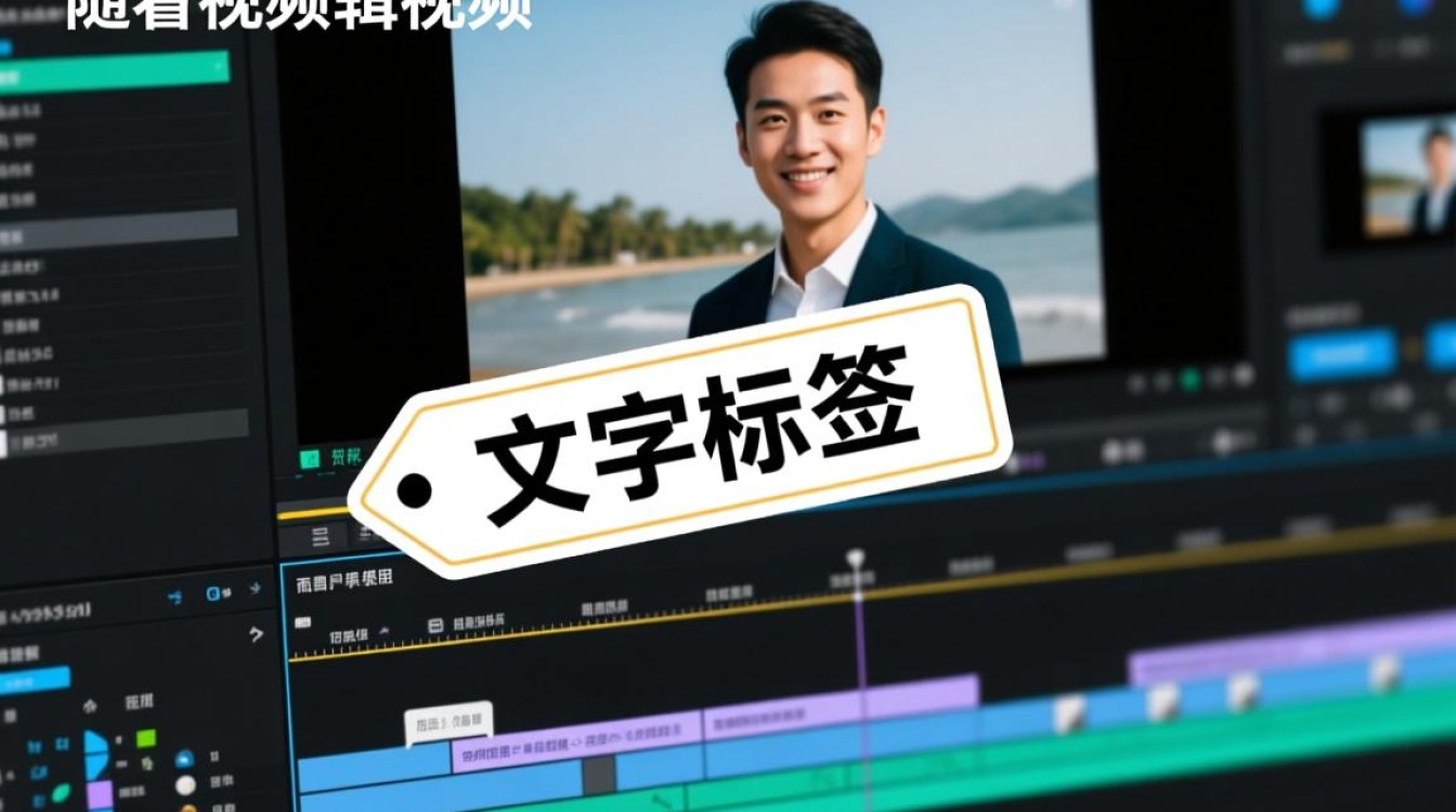 视频剪辑新手必看，如何从零开始掌握文字标签编辑技巧？-图1