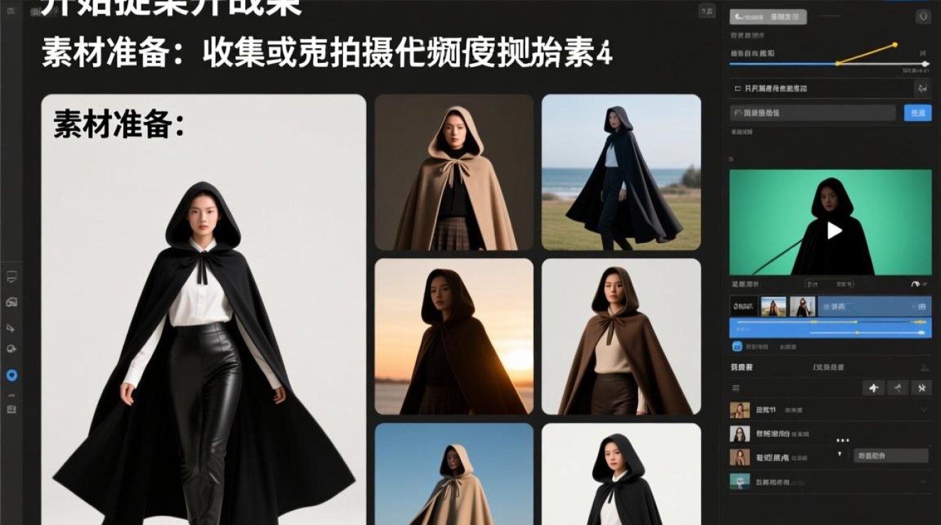 如何巧妙剪辑披风图片视频，打造视觉盛宴？-图1