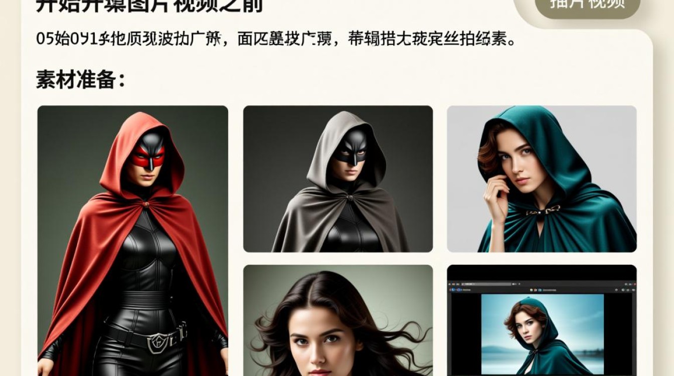 如何巧妙剪辑披风图片视频，打造视觉盛宴？-图2