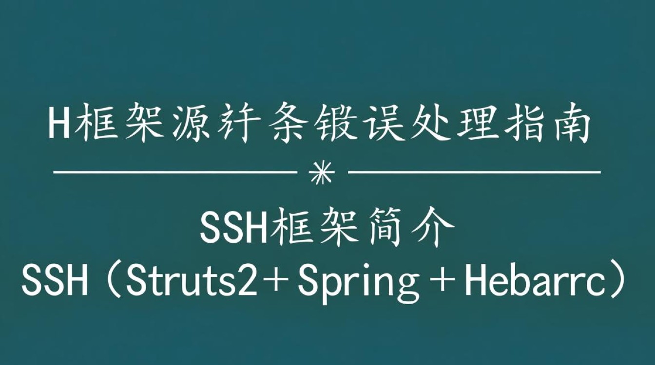 SSH框架注解报错原因及排查方法详解?如何快速解决SSH注解错误问题?-图2 SSH框架注解报错原因及排查方法详解?如何快速解决SSH注解错误问题?-图2