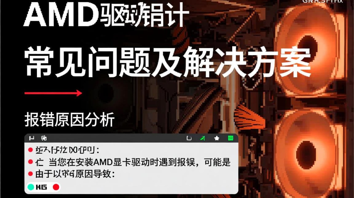 安装AMD驱动频繁报错？是驱动问题还是电脑硬件故障？-图1