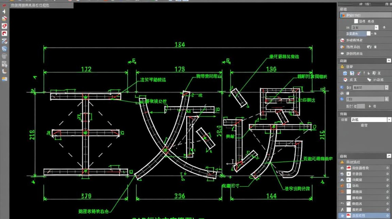 如何在CAD软件中精确标注文字并优化排版技巧？-图1