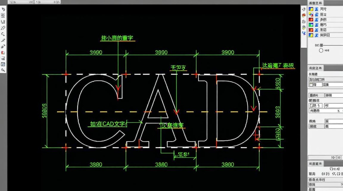 如何在CAD软件中精确标注文字并优化排版技巧？-图3