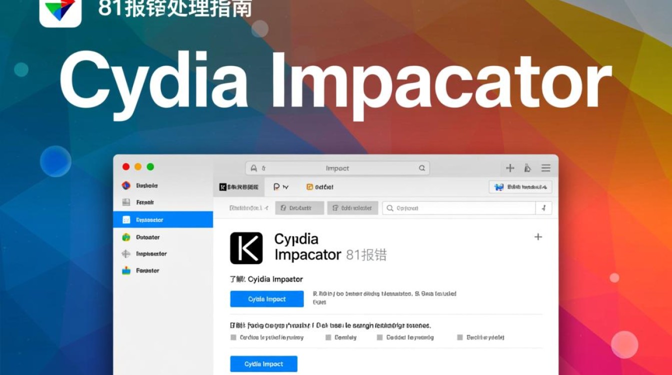 Cydia Impactor 81报错，是安装问题还是软件故障？解决方法大揭秘！-图3