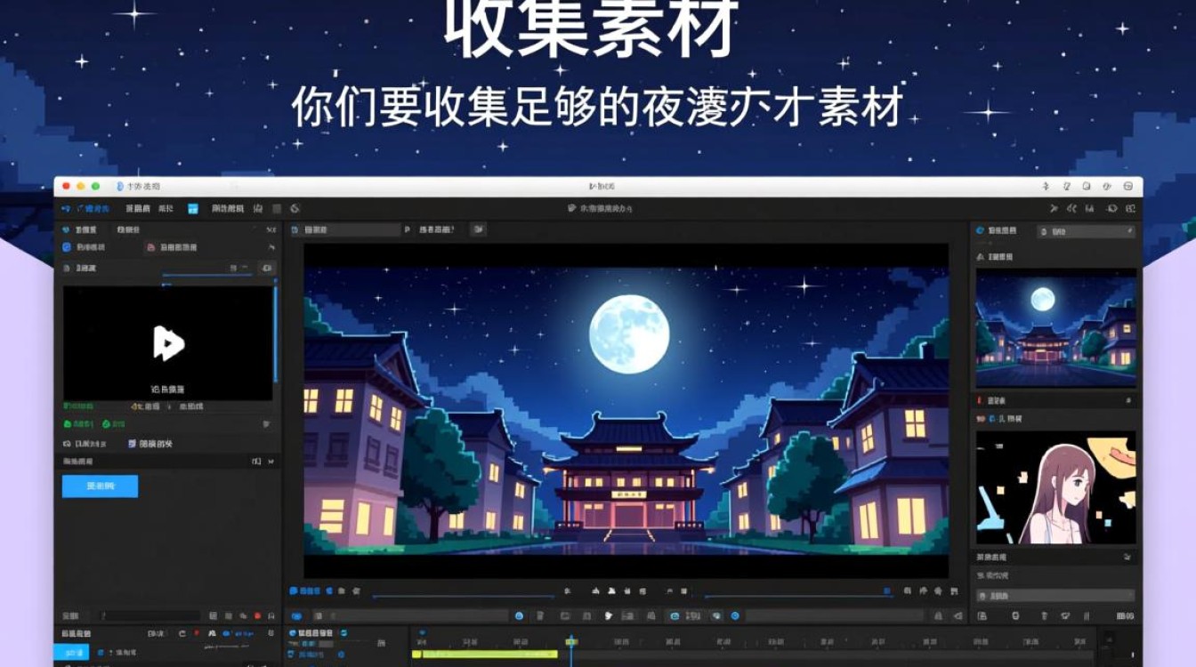 如何巧妙剪辑动漫夜景视频，打造炫酷视觉体验？-图1