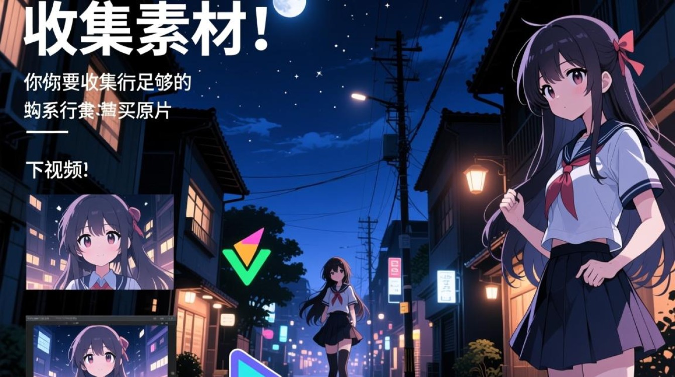 如何巧妙剪辑动漫夜景视频，打造炫酷视觉体验？-图2