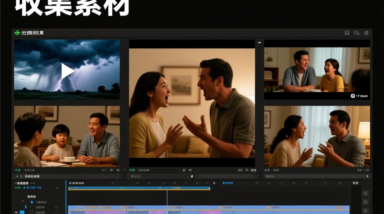 如何高效剪辑家庭风暴视频,捕捉温馨与冲突的完美瞬间?-图3 如何高效剪辑家庭风暴视频,捕捉温馨与冲突的完美瞬间?-图3