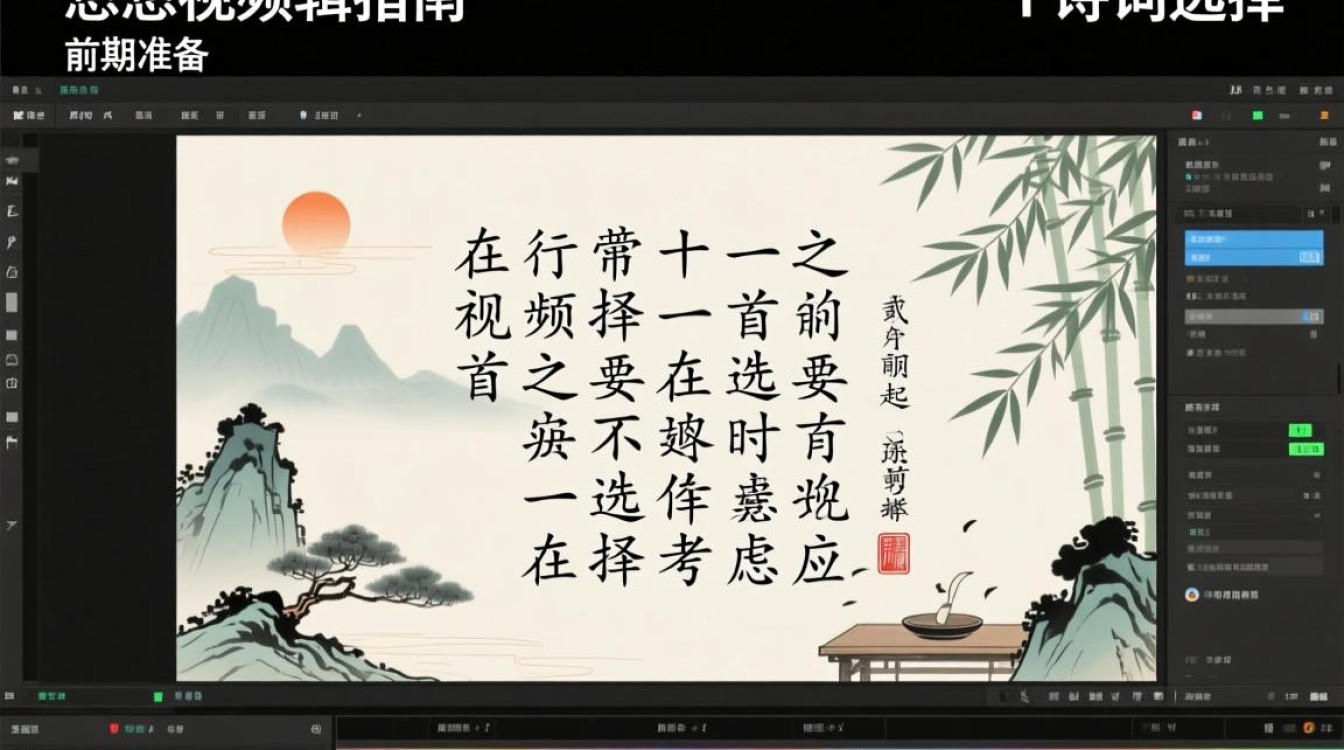 如何巧妙剪辑诗词臆想视频？30招教你打造文艺视觉盛宴-图1