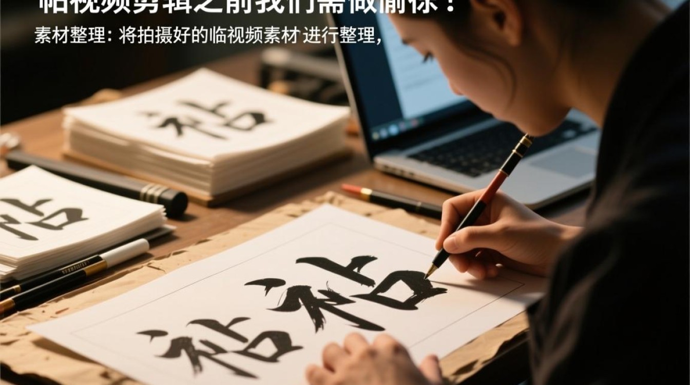临帖视频剪辑技巧揭秘，如何制作专业书法临摹教学视频？-图3