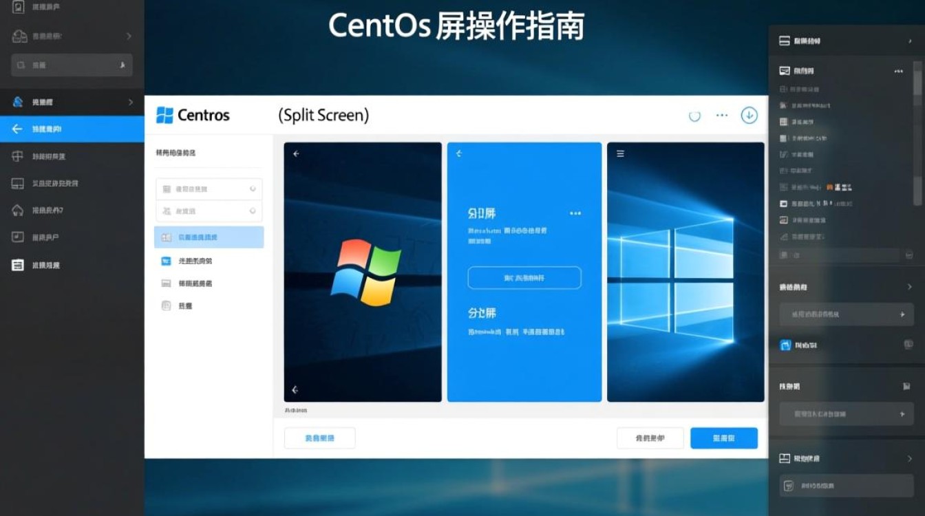CentOS系统分屏操作方法详解，为何分屏如此重要？-图1