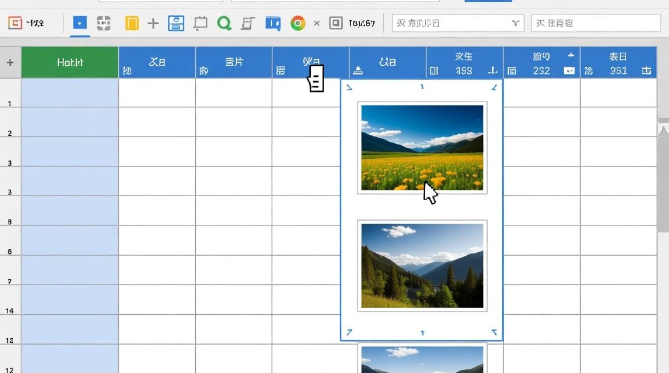 如何在Excel表格中精确插入图片并调整大小及位置？-图2