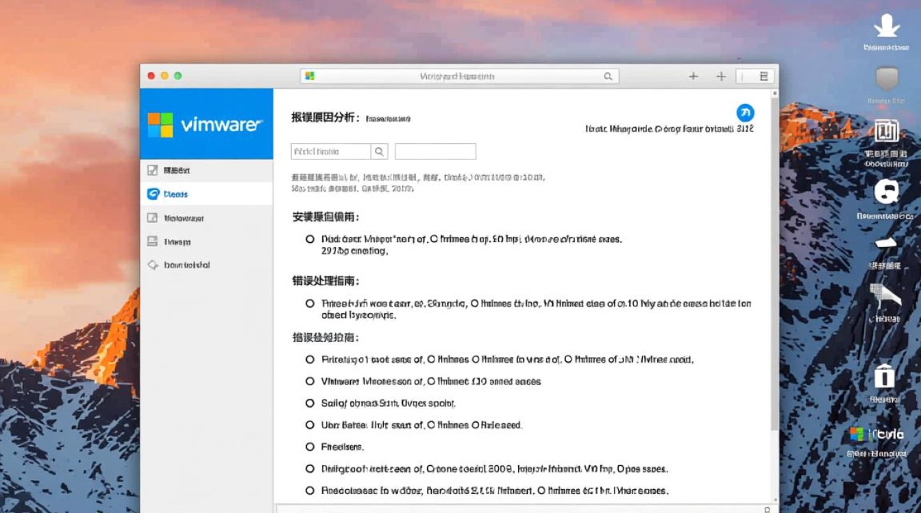 VMware安装Mac系统为何频繁报错？详细原因及解决方案大揭秘！-图1